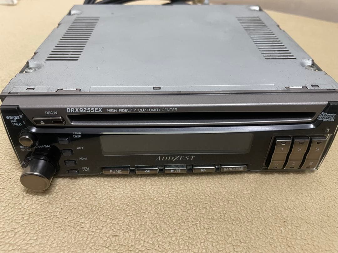アゼスト DRX9255EX アンプレスCDオーディオデッキ ADDZEST