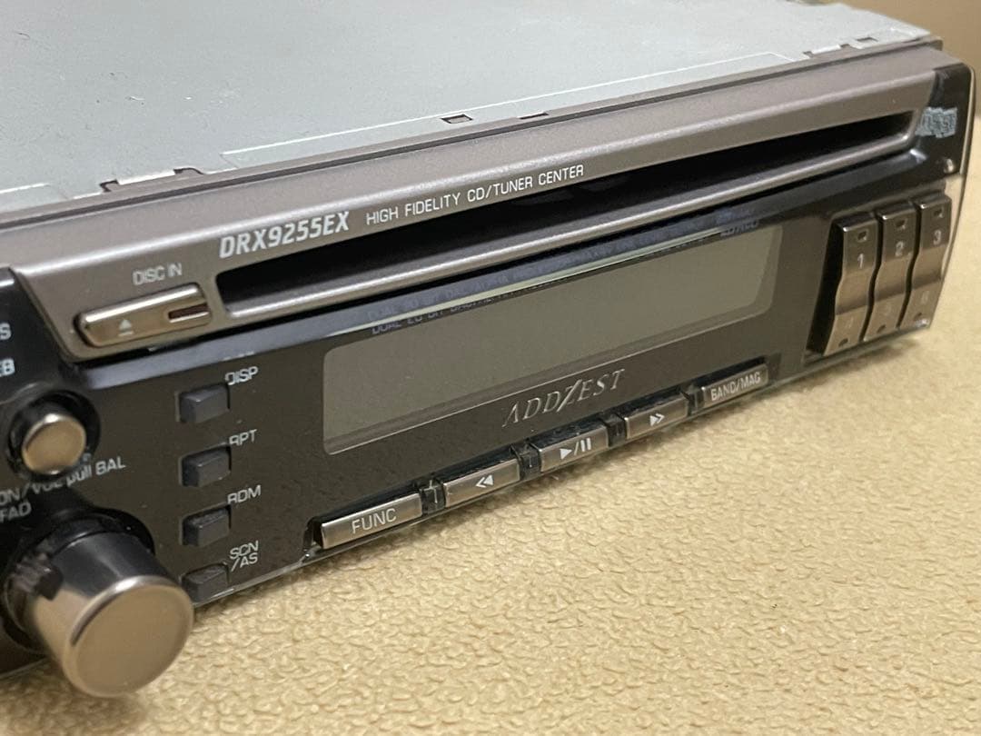 アゼスト DRX9255EX アンプレスCDオーディオデッキ ADDZEST