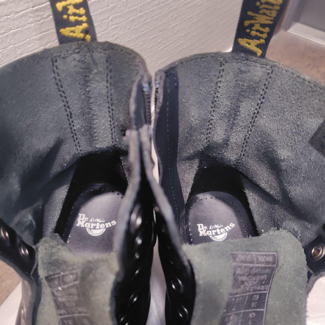 美品☆Dr.Martens JADON レザー 厚底 ダブルソール サイドジップ