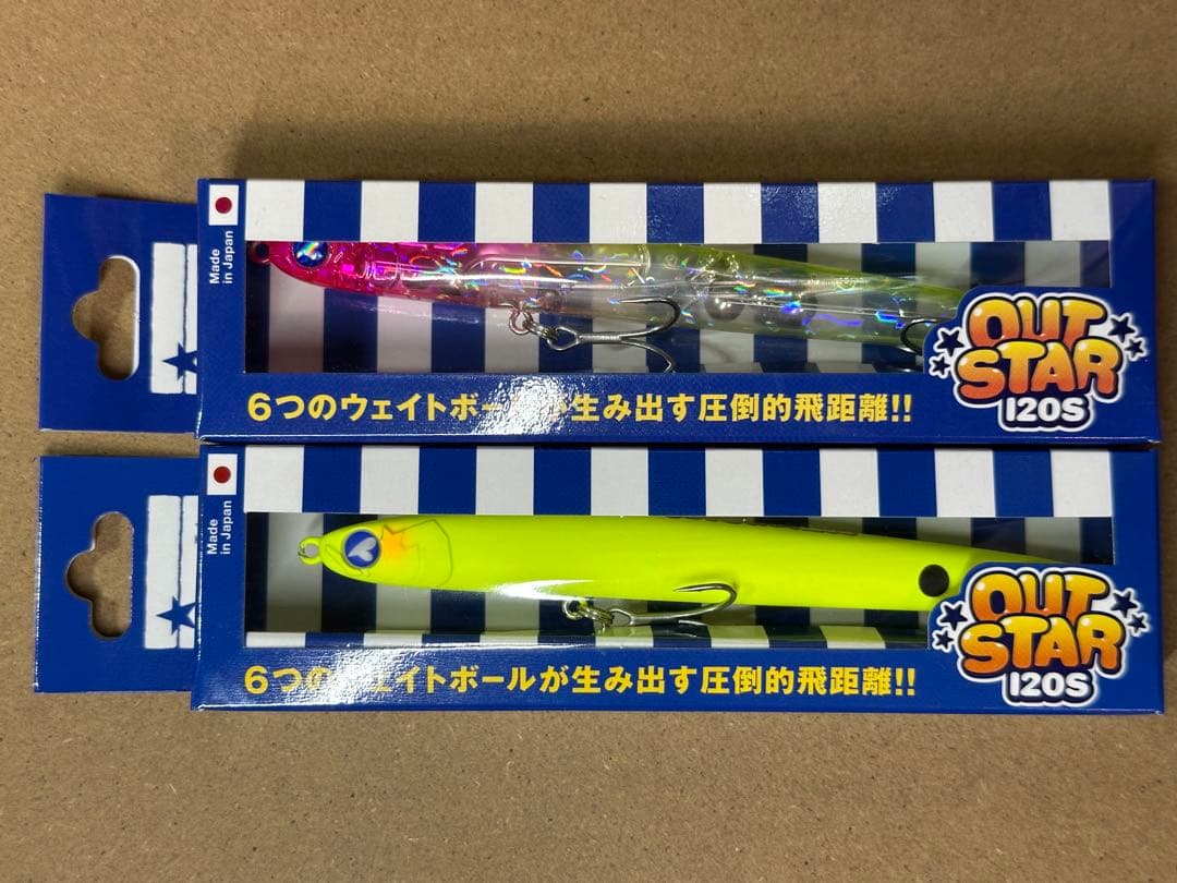BlueBlue アイザー100F、アウトスター120S人気カラーセット