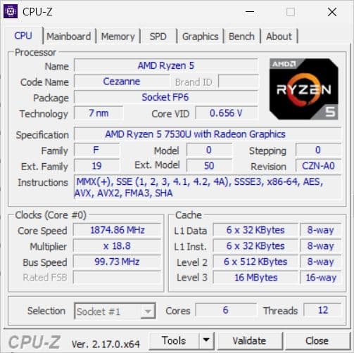 ThinkBook14 Gen 6 AMD WQHD ノートパソコン