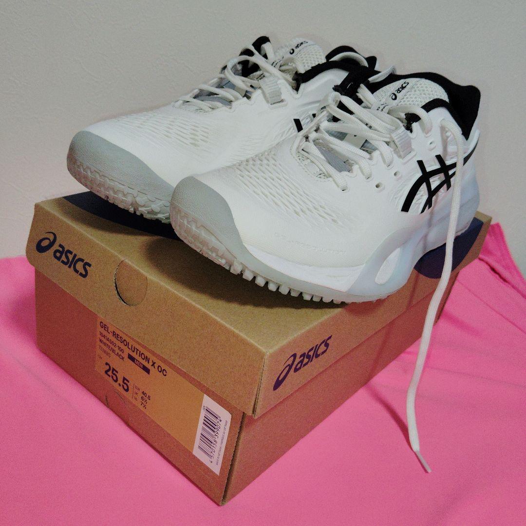 着用2回asics GEL-RESOLUTION X OC2E 25.5