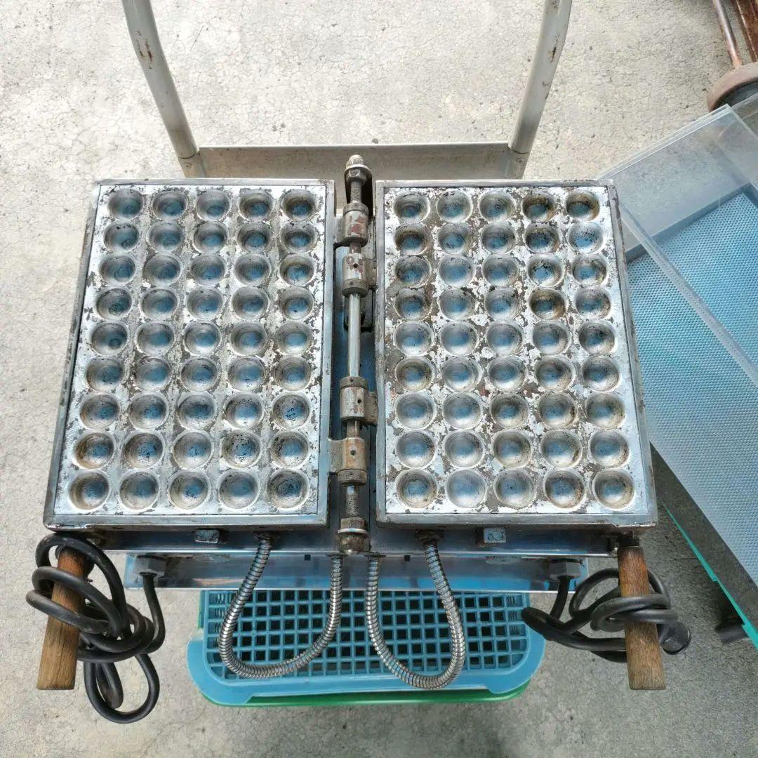 【お値引き！】ベビーカステラ焼き機　アクリルケース　セット　　中古品　ジャンク品