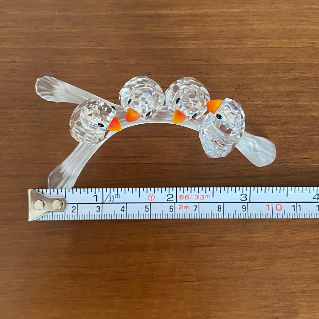 SWAROVSKI スワロフスキー クリスタル ベビーラブバーズ 鳥 置物