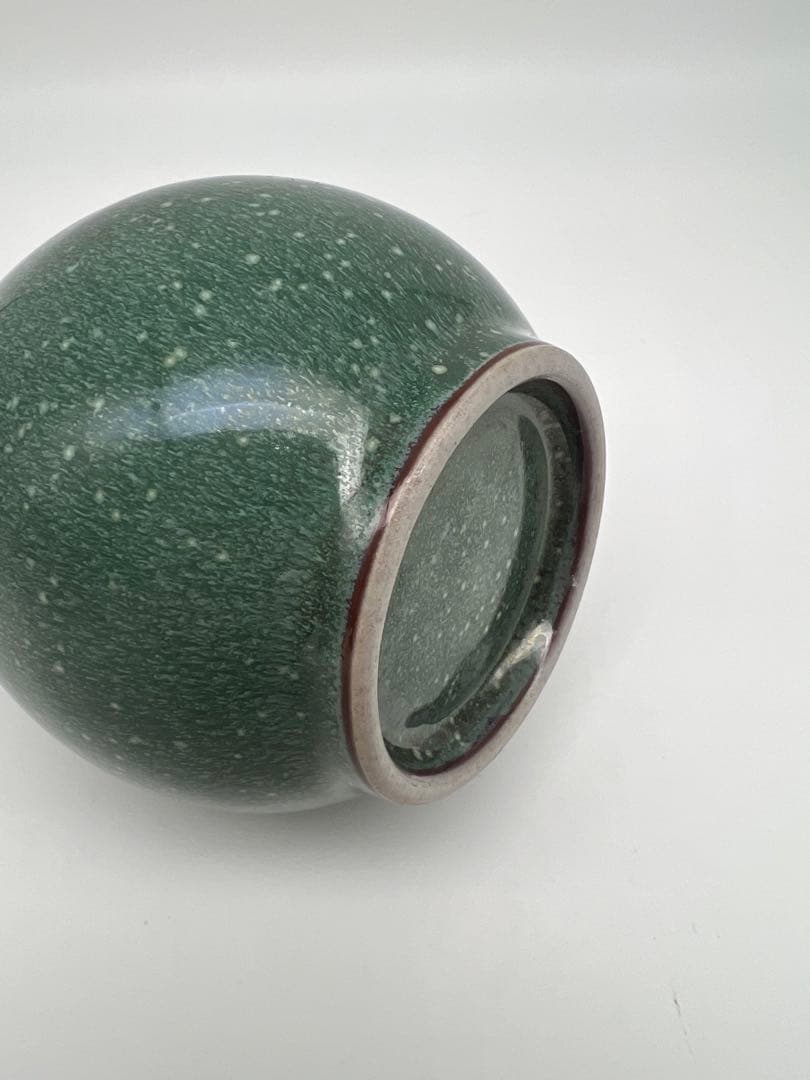 中国明清朝 の鈞窯瓶　中国骨董　古美術　唐物　中国美術品　青磁 ★ 江戸骨董