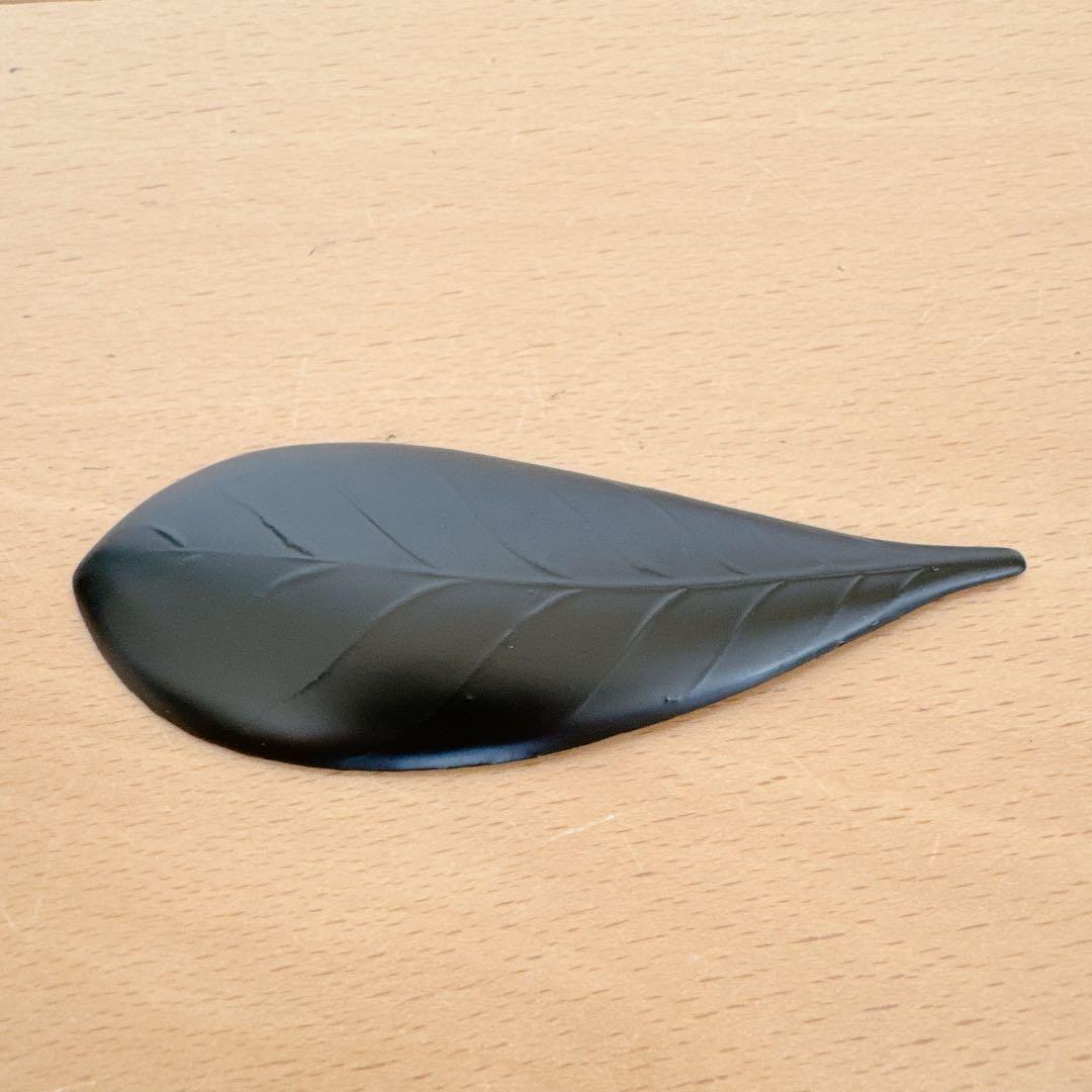 未使用✨つがる塗り 漆器 黒と金の模様 手入れ方法付き 茶道具