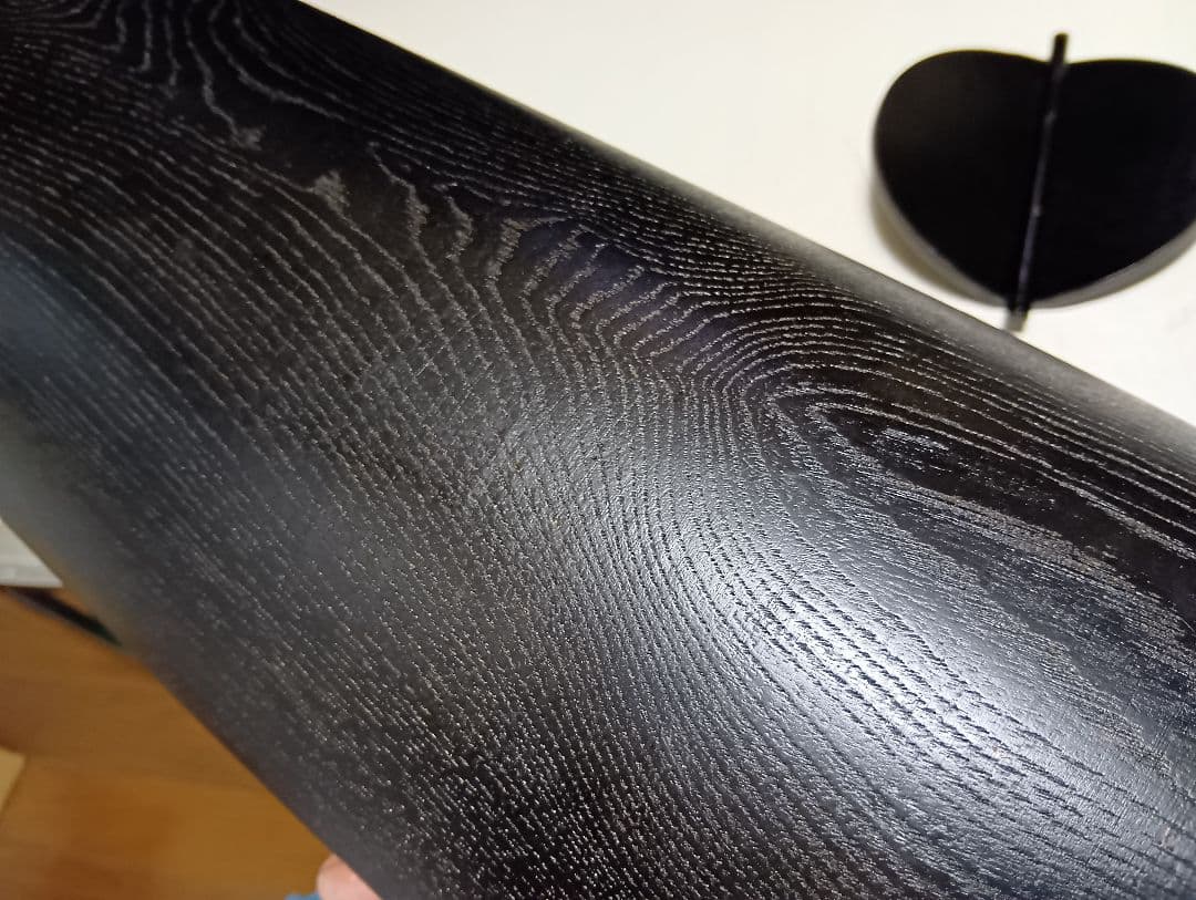 SAITO WOOD　サイトーウッド　モダン　ブラック　ウォールナット　ゴミ箱