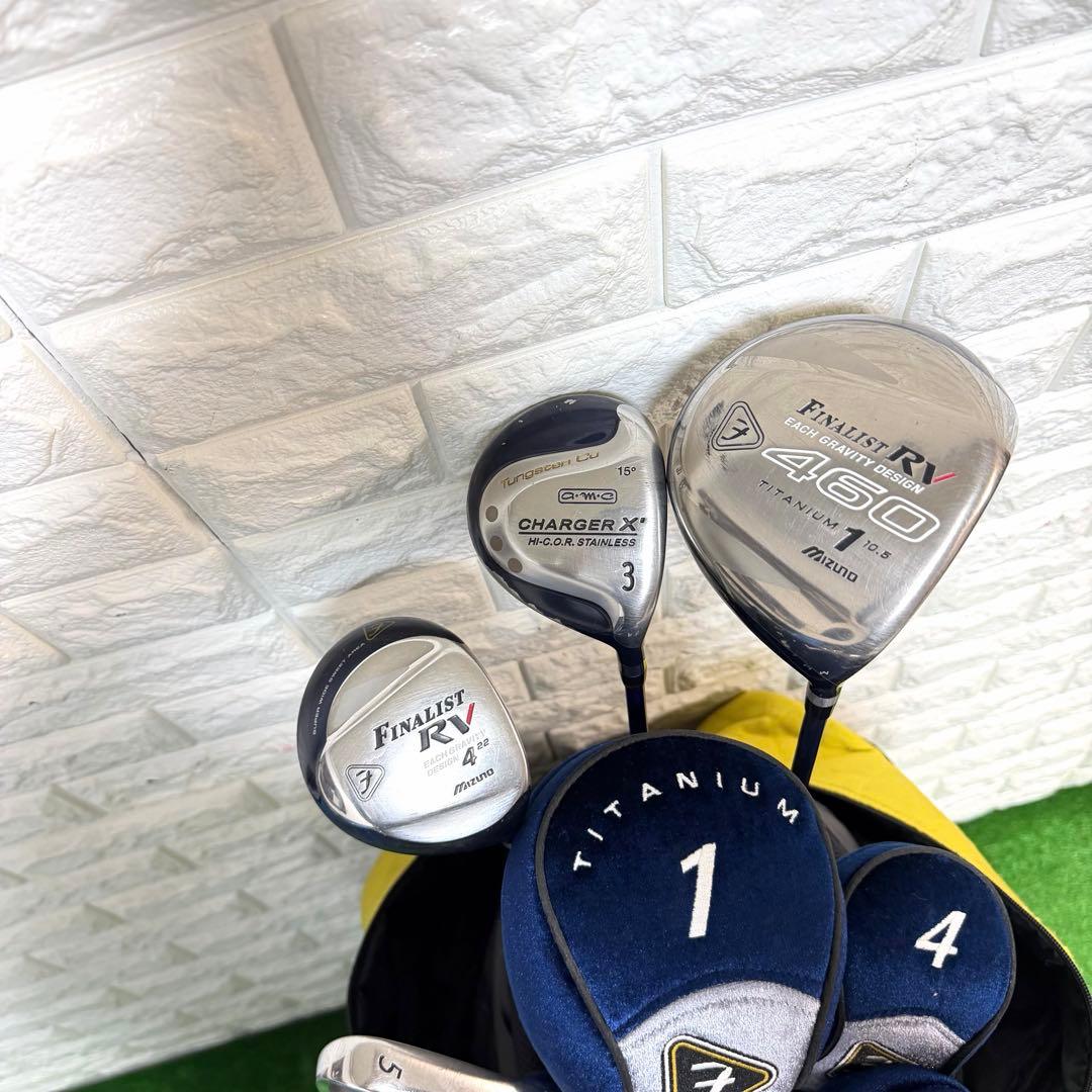ゴルフセット　豪華　Mizuno FINALIST RV 飛距離抜群　すぐ使える