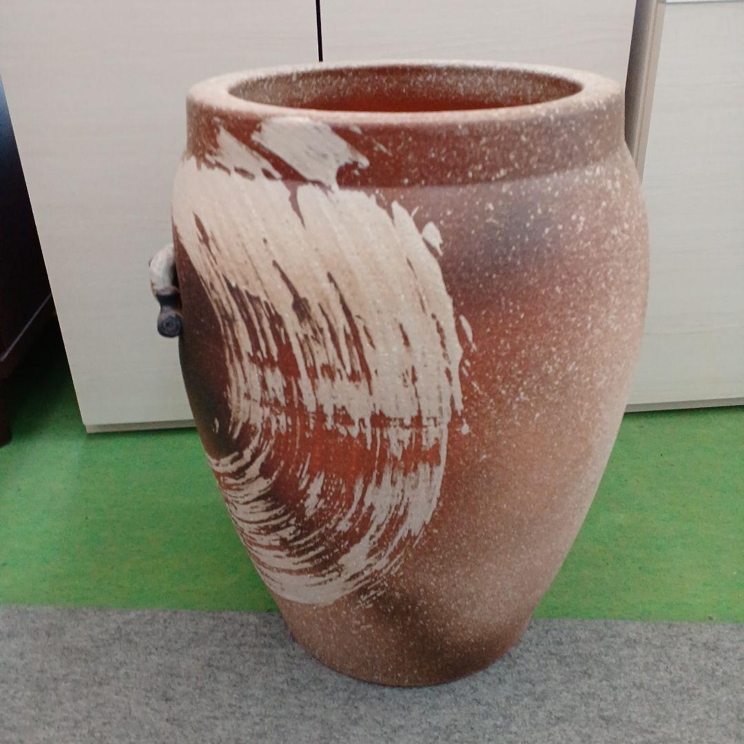 信楽焼　傘立て