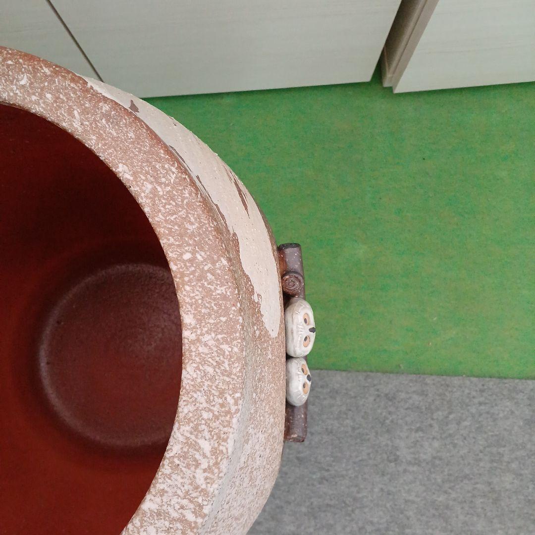 信楽焼　傘立て