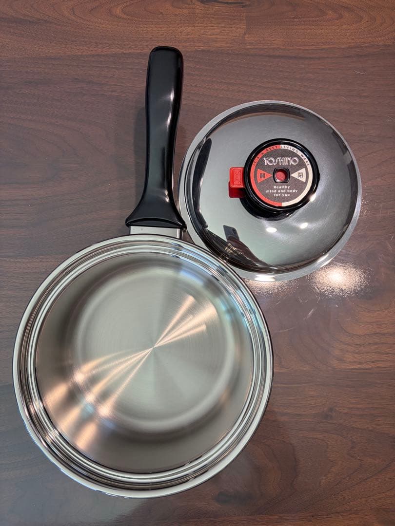 【未使用】ヨシノクラフト鍋4点セット(IHガス可能)