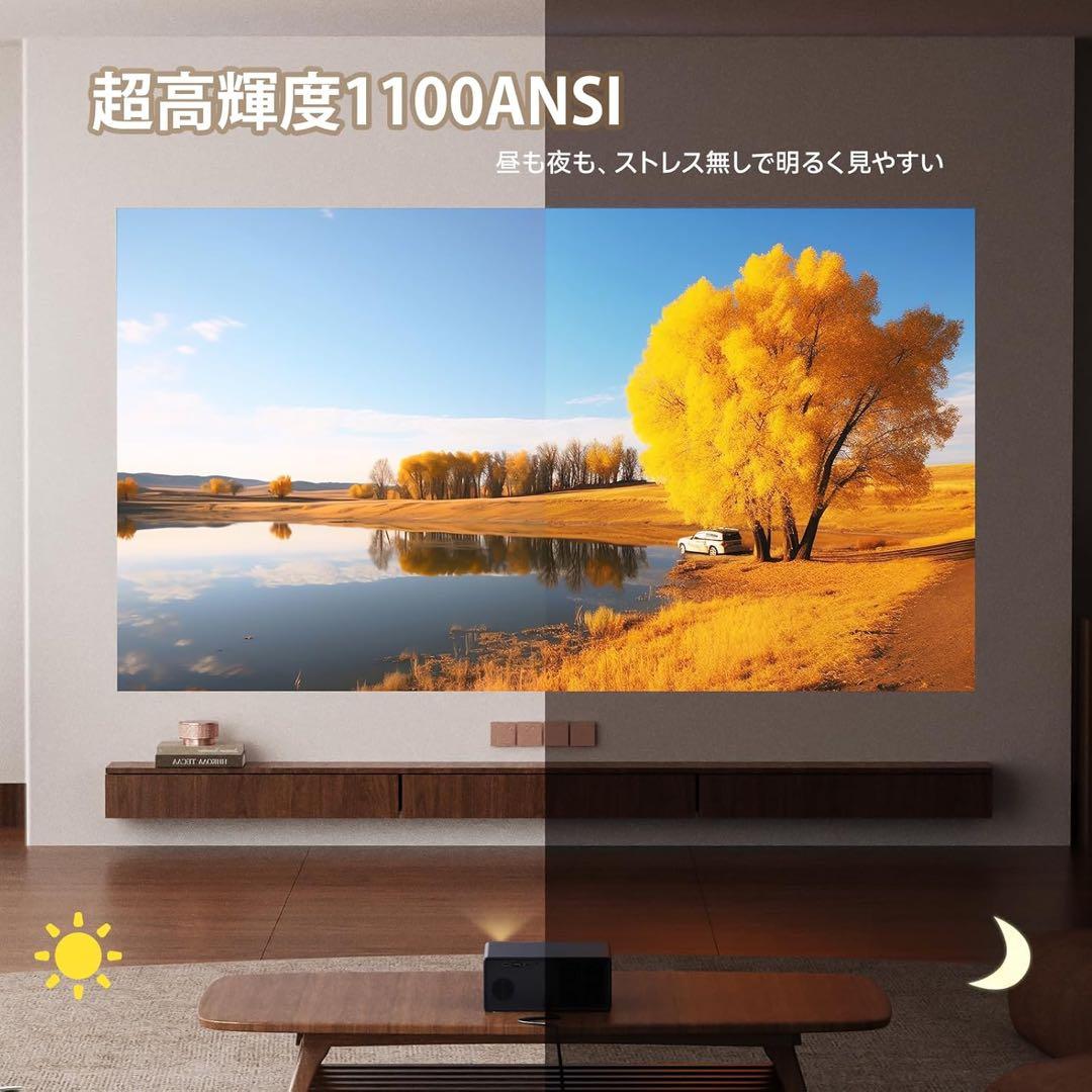 Wanbo X5 Pro プロジェクターGoogle TV搭載 4K対応フルHD