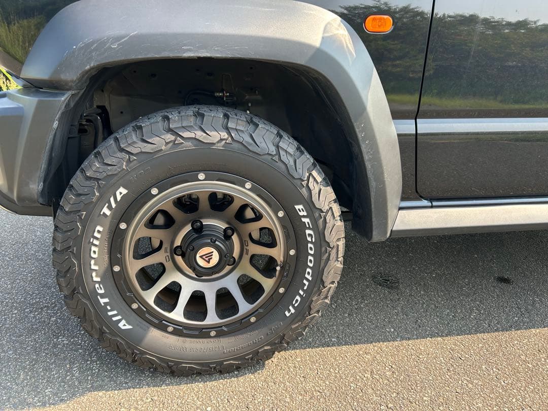 デルタフォース&BFGoodrich T/A セット ジムニーシエラJB74