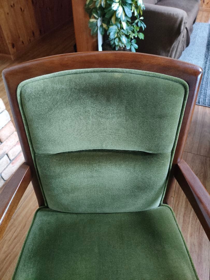 希少 マルニ 「地中海」デスクチェア 昇降回転 キャスター アーム クラシック