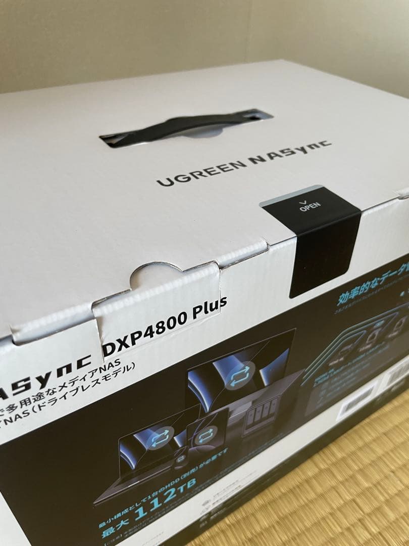 外付けハードディスク・ドライブ UGREEN NASync DXP4800 Plus NAS