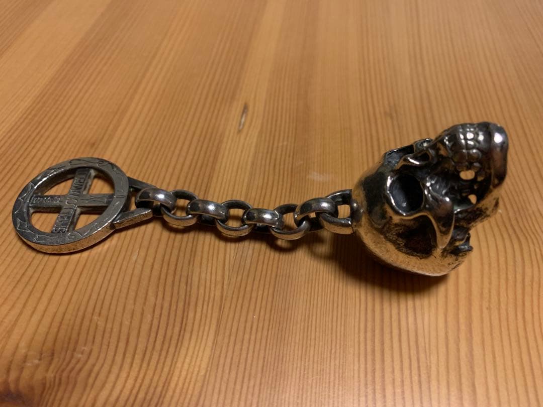 ば*️様 浅井健一　コルベットスカル キーホルダー　SEXY STONES ブラ