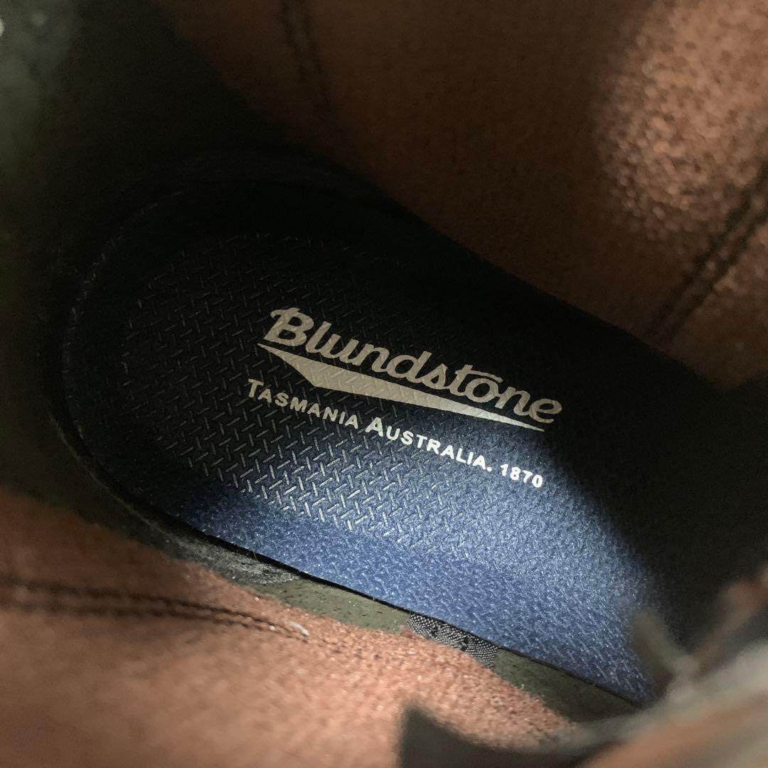 【美品】ブランドストーン　DRESS　サイドゴアブーツ　スムースレザー　ブラック