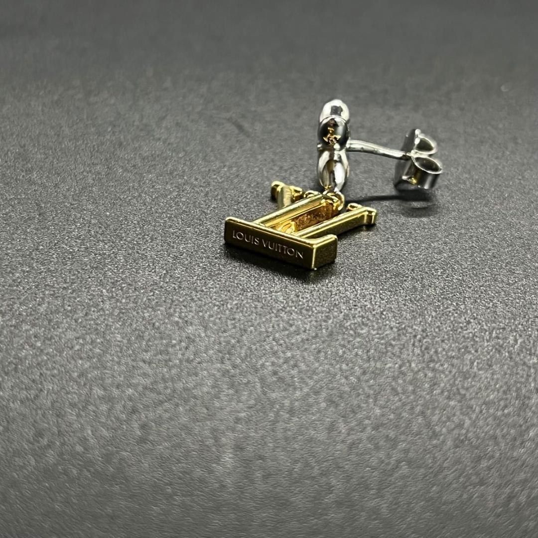 LOUIS VUITTON ルイヴィトン LV ピアス M01287 片耳