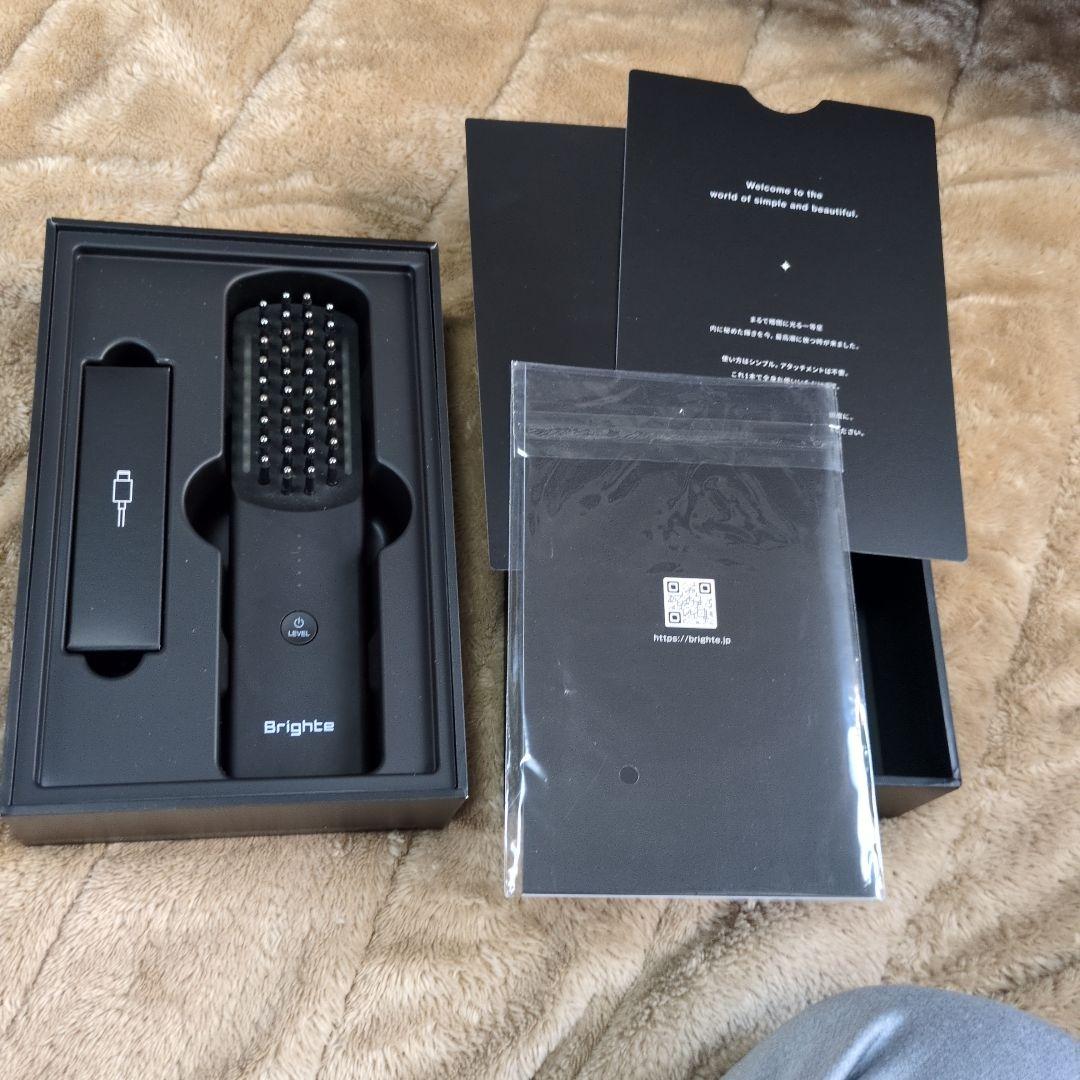 中古、ブライト、Brighte、エレキブラシ、取説、箱有り
