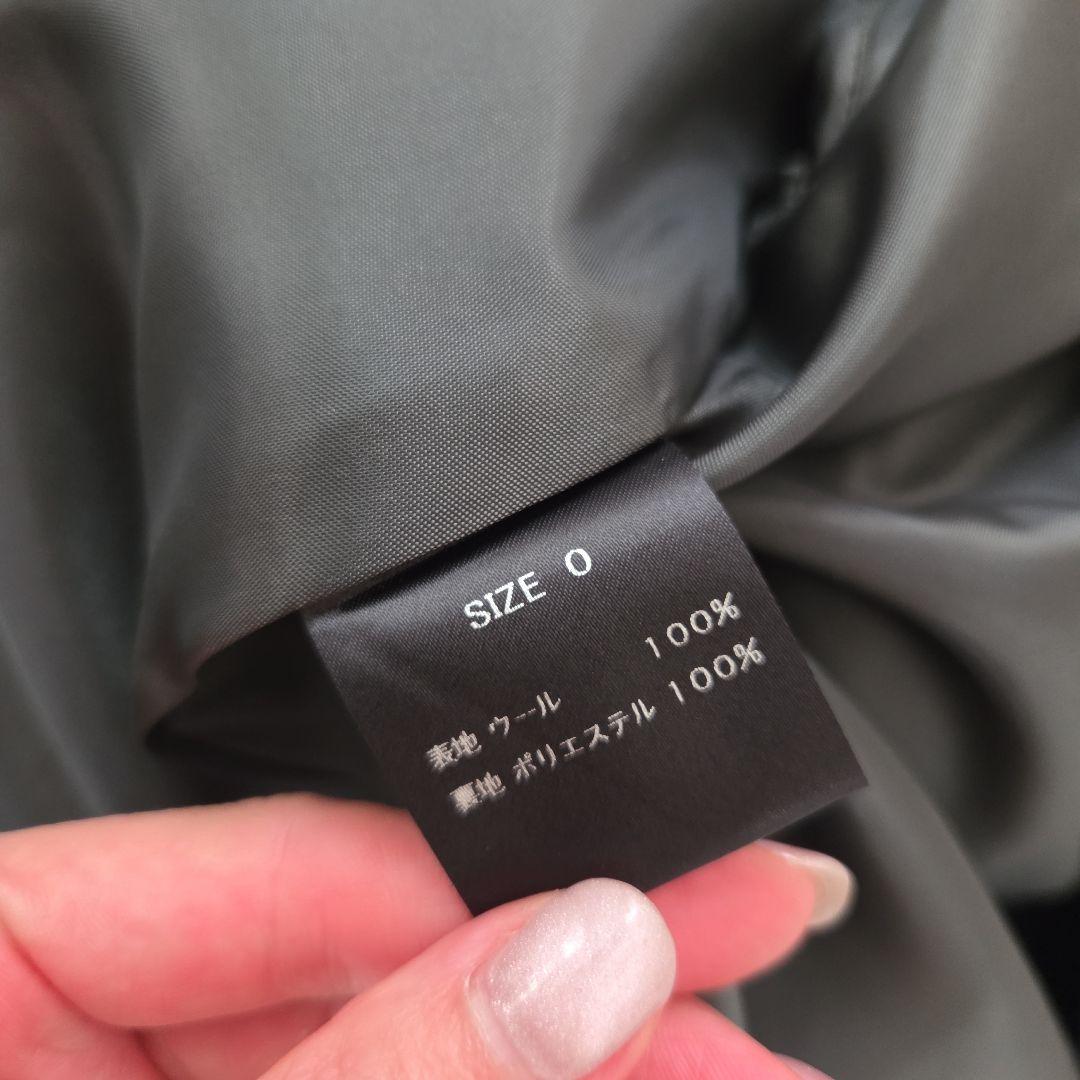 cygne シーニュ　スカラップケープsophie 　ポンチョ　グレー　サイズ0