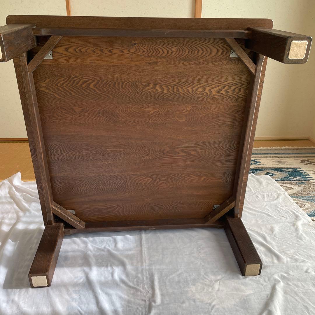 タモ材のローテーブル（値下げ）