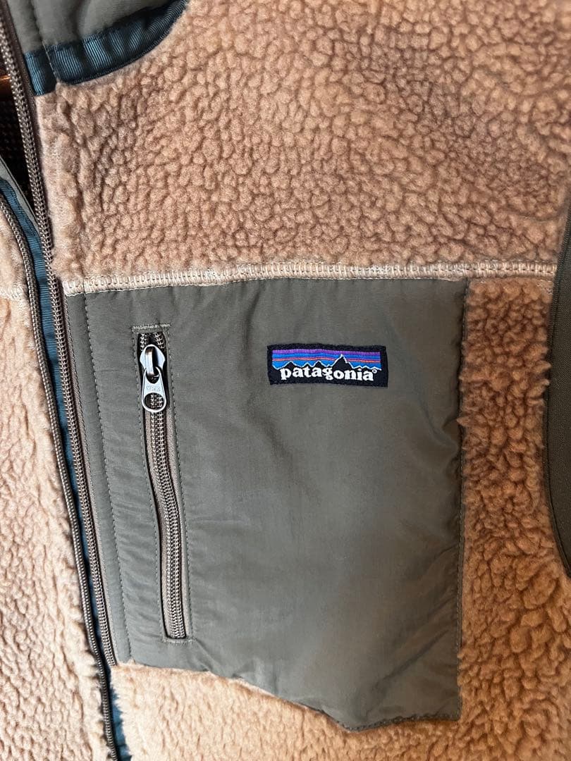 ken　patagonia メンズ ベスト M ベージュ/カーキ