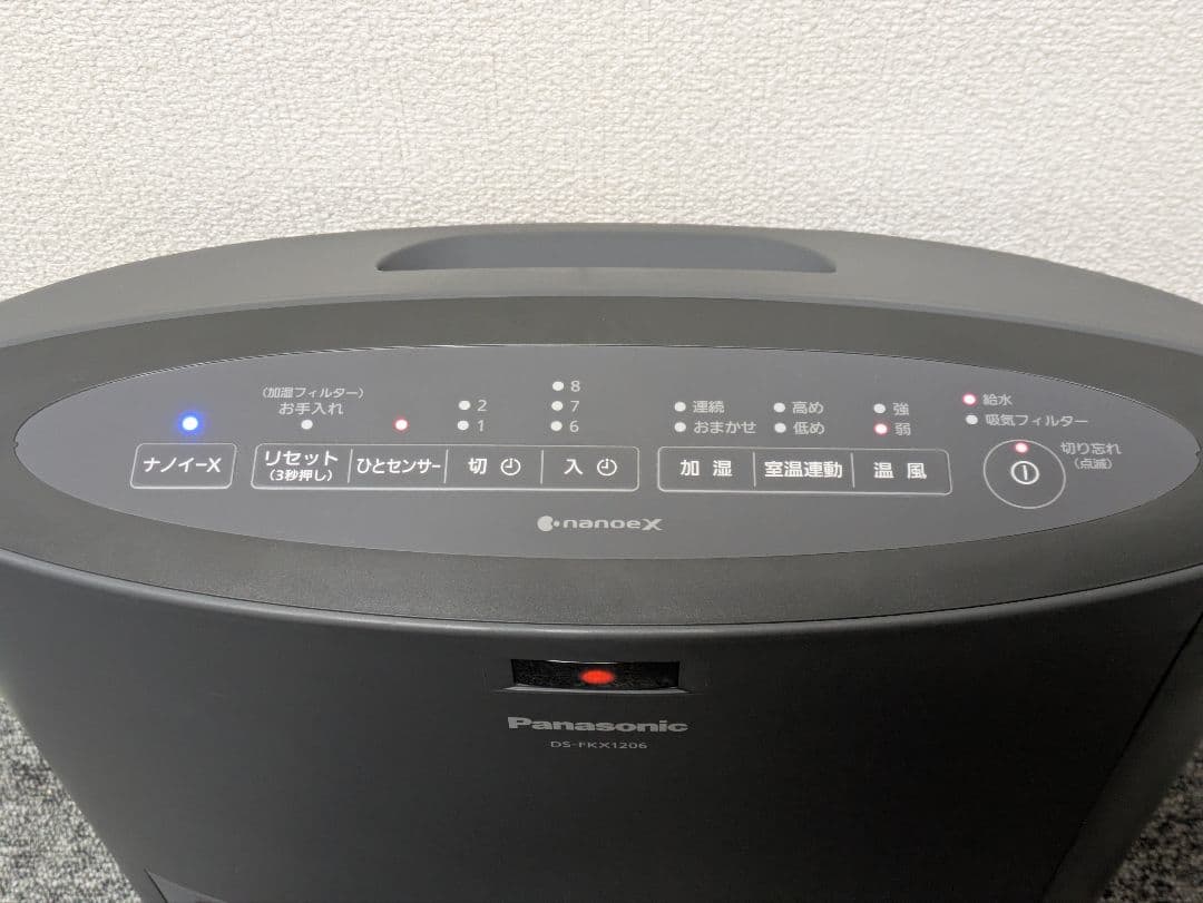 panasonic セラミックファンヒーター DS-FKX1206 綺麗 ②