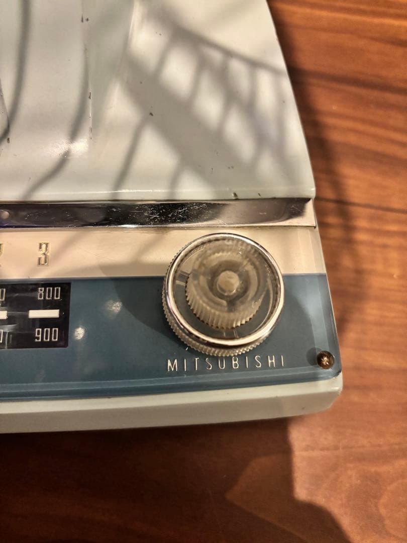 【昭和】【レトロ】三菱卓上扇風機 【D–30Ｘ】３０㎝　動作確認【送料込み】