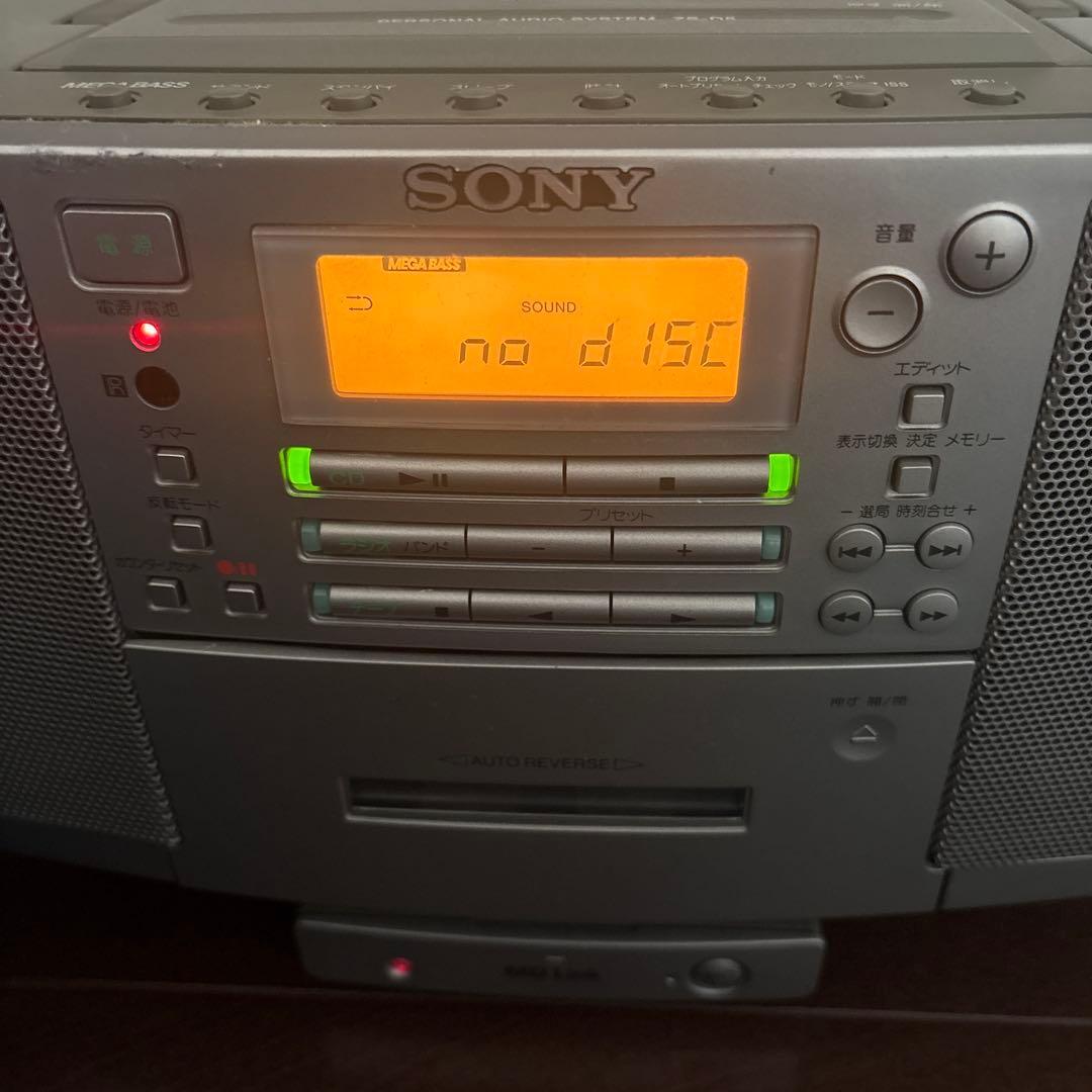 SONY ZS-D5 パーソナルオーディオシステム