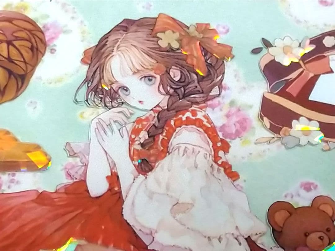 廃盤品✩J982＃雾岛可可茶(贝壳光)荒诞剧目切り売り海外人物女の子AIマステ