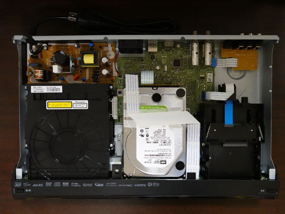 BIV-WS1000 HDD新品2TB換装済+新品BD交換済+純正リモコン付 ②