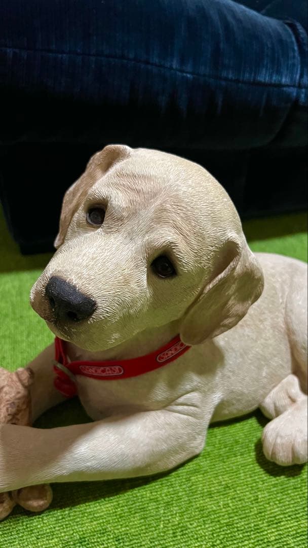 SANDICAST ラブラドールレトリバー 子犬 リアルサイズ アメリカ製 犬