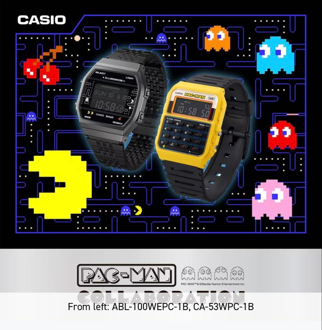 【新品】 CASIO カシオ パックマンコラボ ABL-100WEPC-1BJR