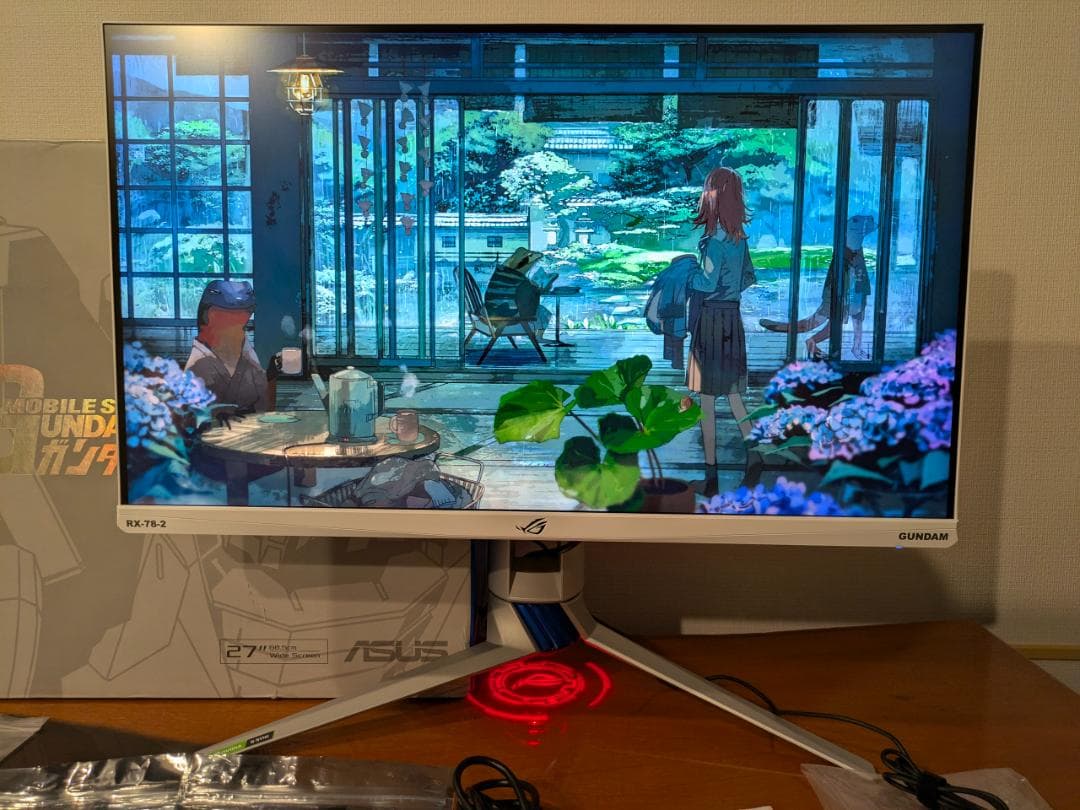 ASUS 機動戦士ガンダム ROG Strix XG279Q-G モニター