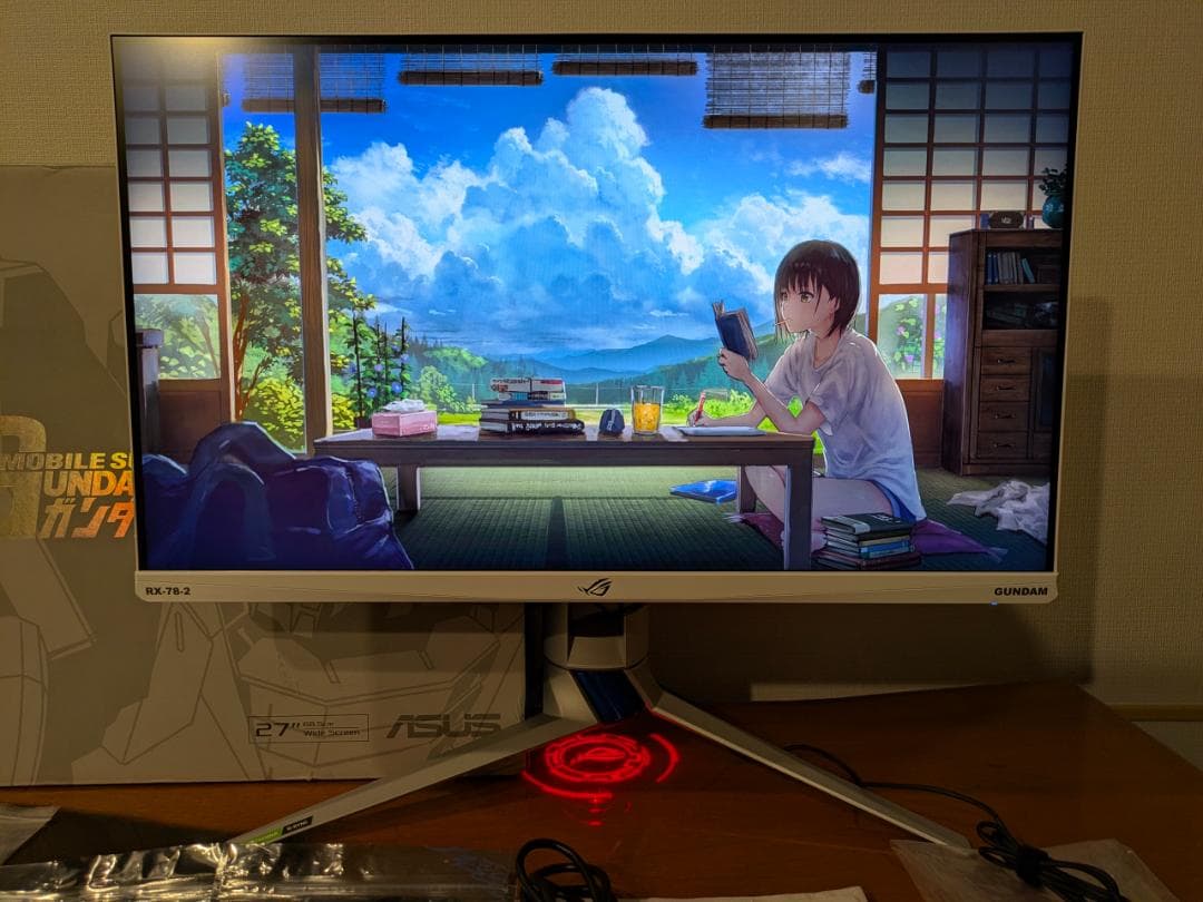 ASUS 機動戦士ガンダム ROG Strix XG279Q-G モニター
