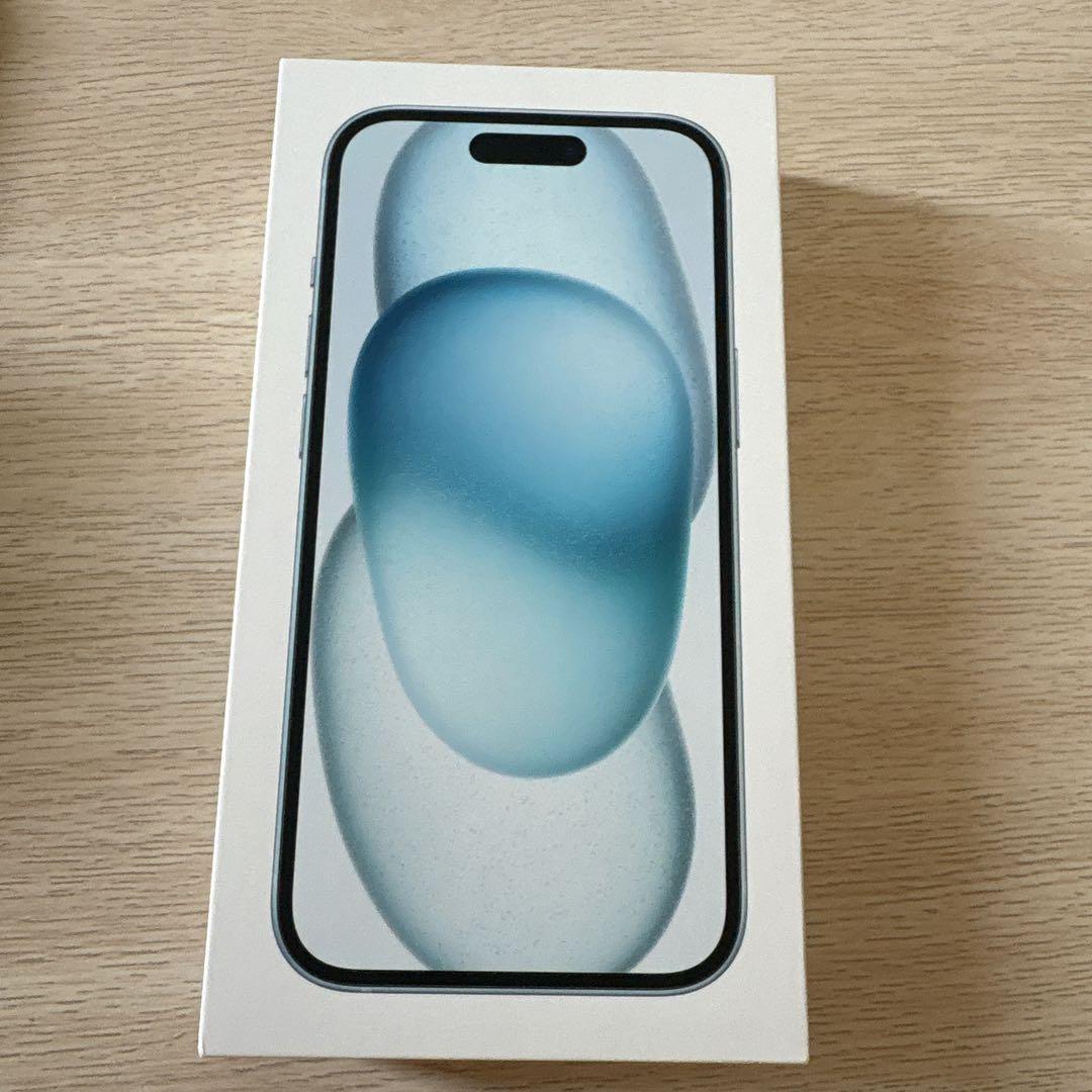 iPhone 15 128GB ブルー　初期化済　SIMフリー