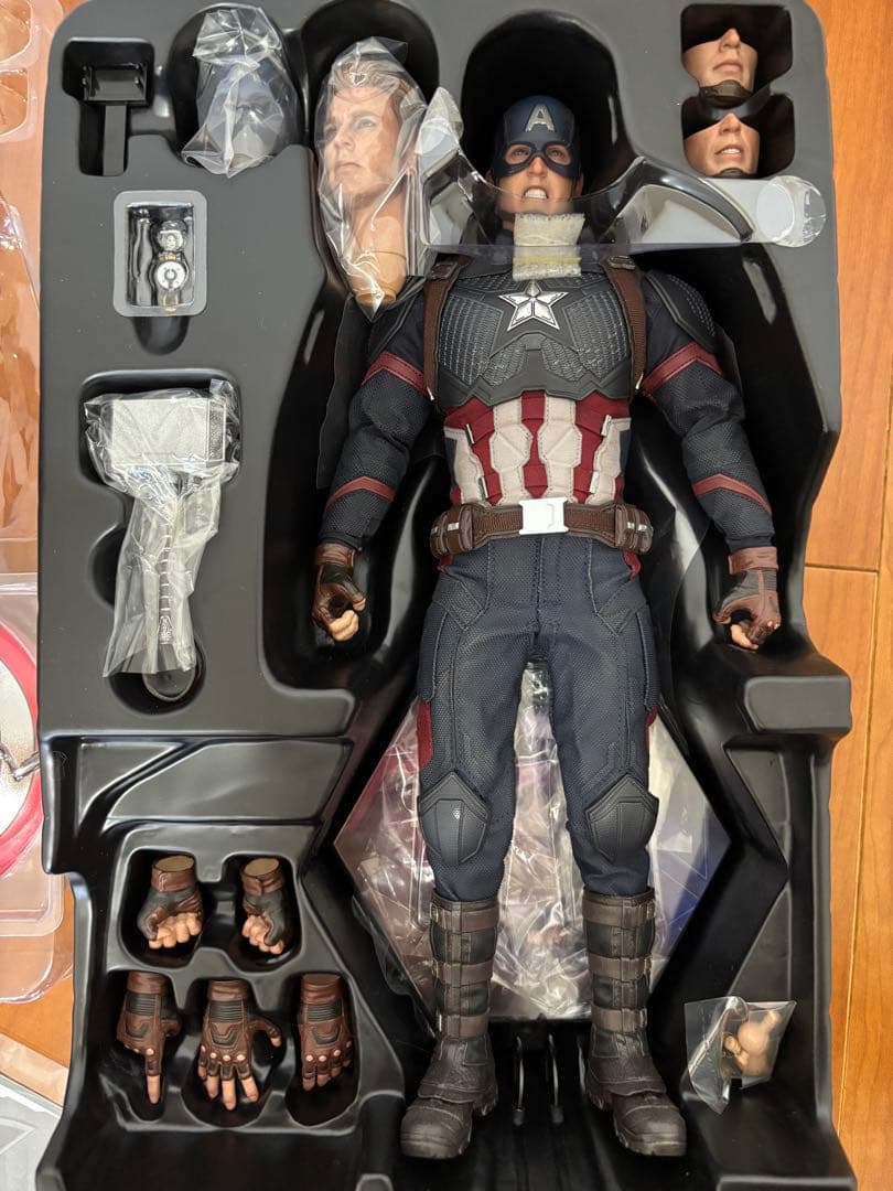 ホットトイズ　キャプテン・アメリカ エンドゲーム　ムービー・マスターピース