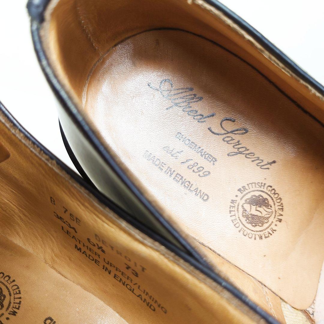 アルフレッドサージェント◇イングランド製Uチップシューズレザードレスシューズ革靴