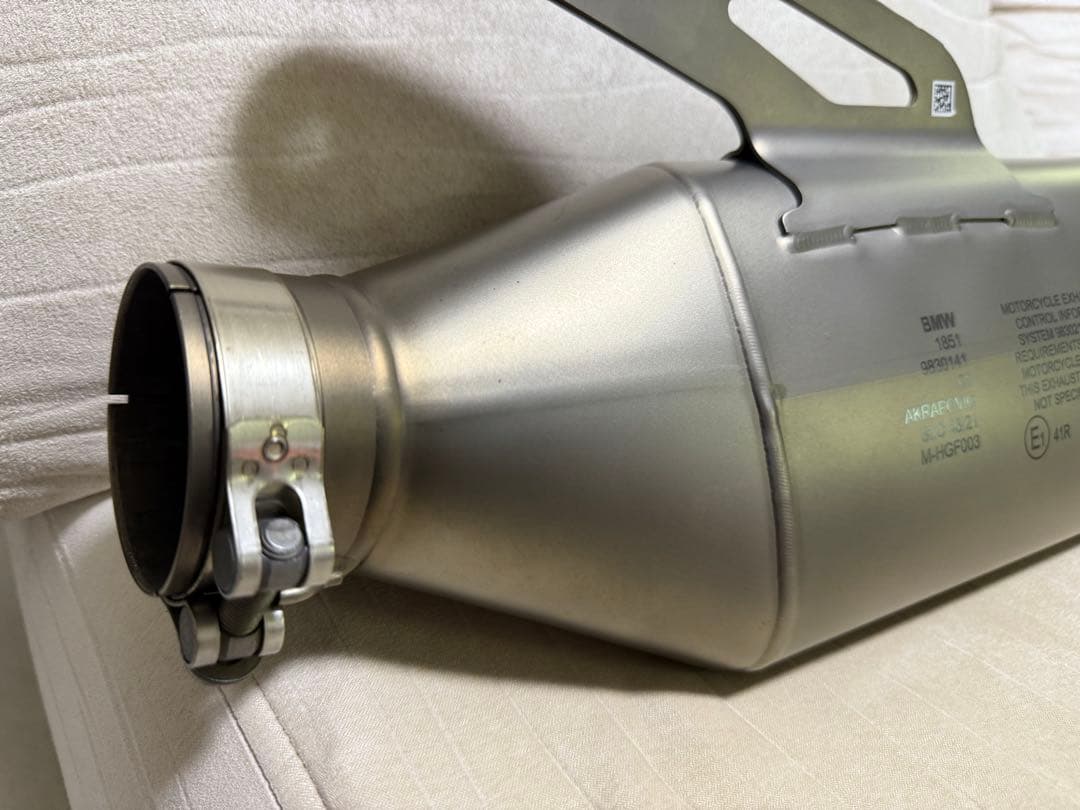 S1000RR 純正オプション マフラーアクラポビッチAKRAPOVIC