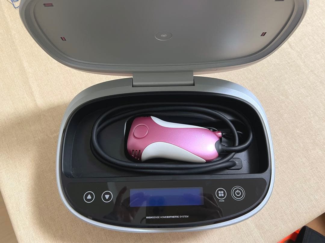 ケノン　全身脱毛器　ピンク