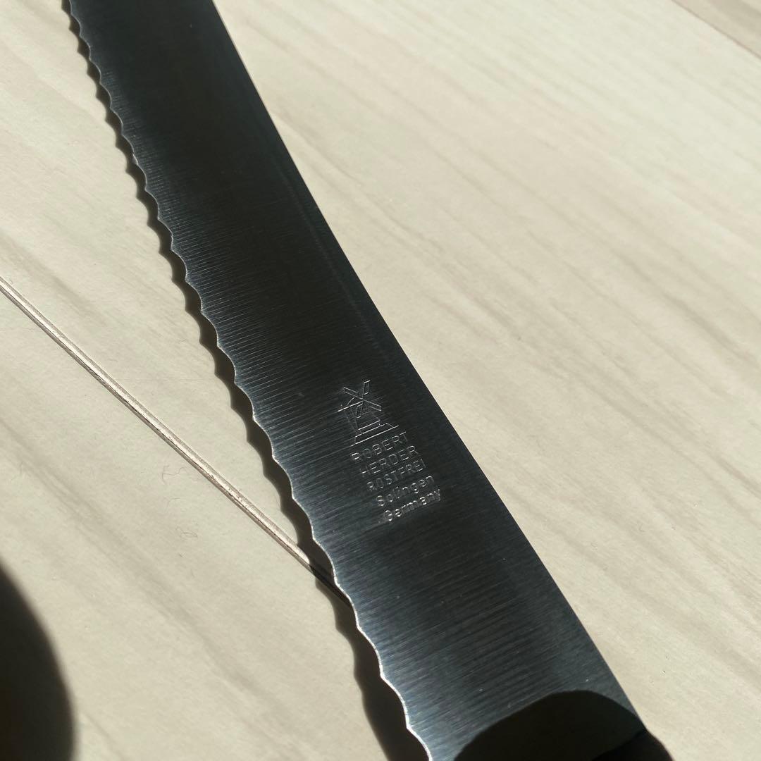 ROBERT HERDER ブレッドナイフ プラム