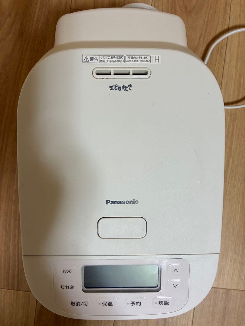 Panasonic 炊飯器 デジタル表示 内釜付き