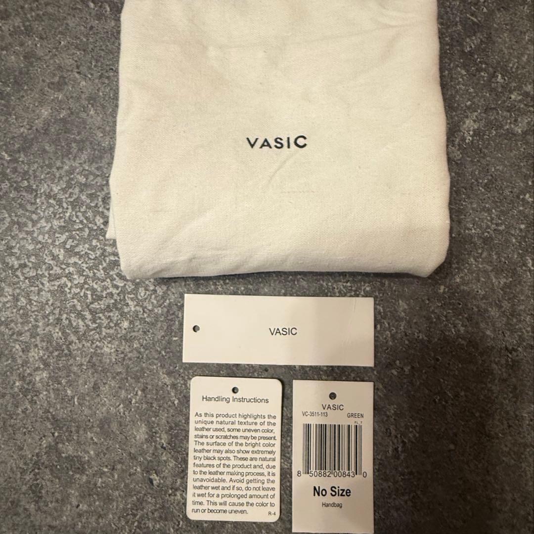 【美品・限定カラー】VASIC BOND MINI 2WAY バッグ グリーン