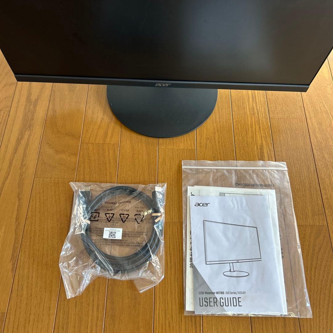 ゲーミングモニター NITRO XV240Y 未使用品付属付き