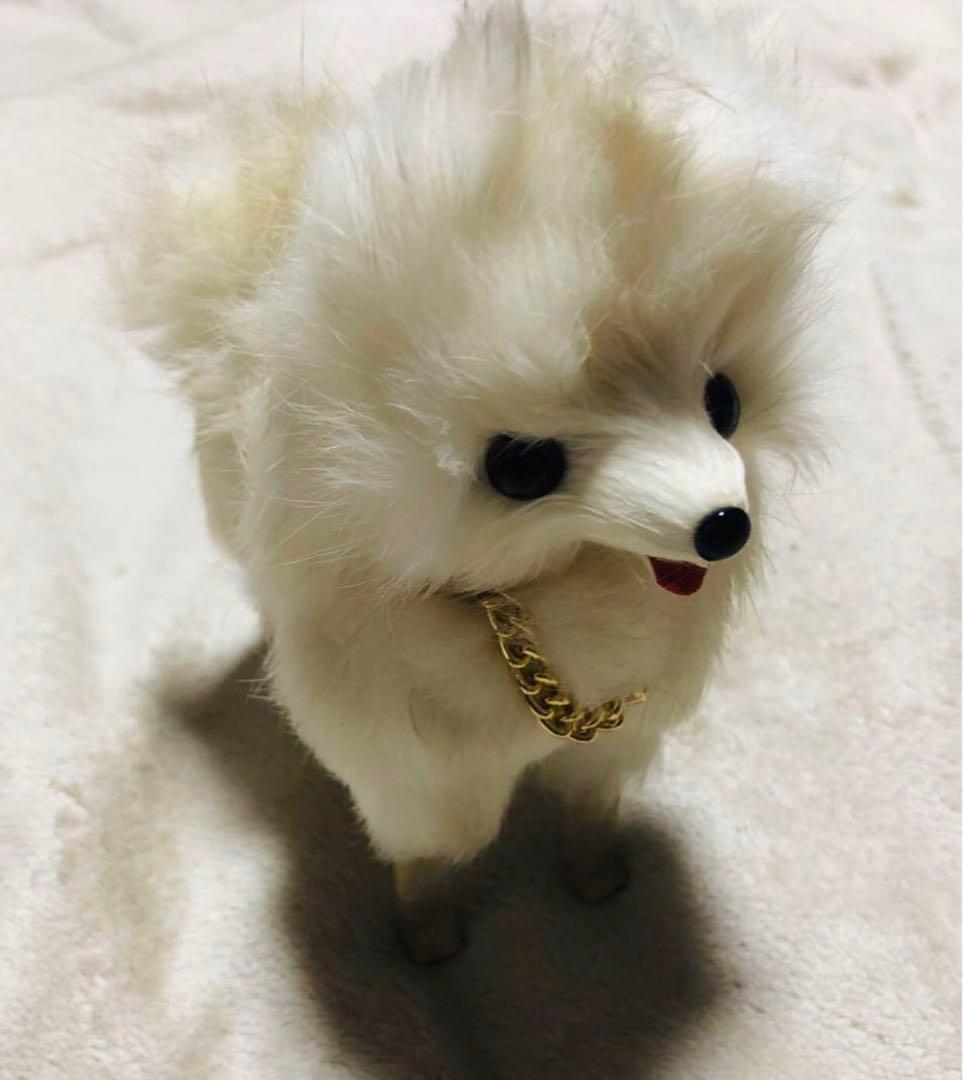 昭和レトロ　犬　ラビットファー　リアファー スピッツ　ポメラニアン　ぬいぐるみ