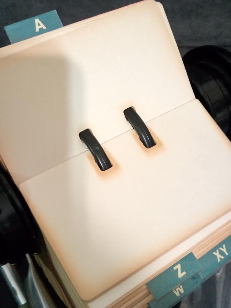 ROLODEX　ROTARY CARD FILE回転式卓上カードホルダー住所録