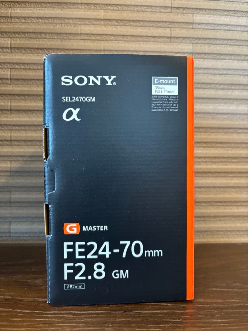 【使用回数少なめ】SONY FE 24-70mm F2.8 GM
