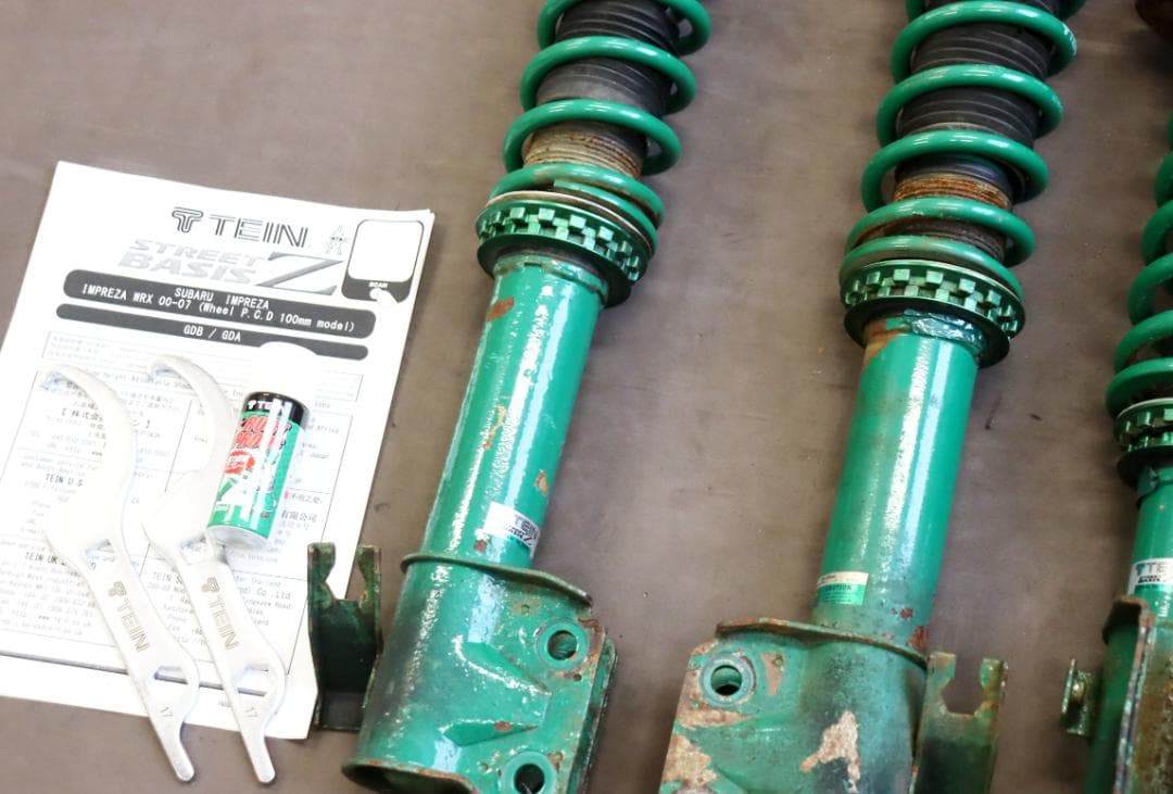 GDA GDB インプレッサ アプライド A B C D 型 GGA 車高調