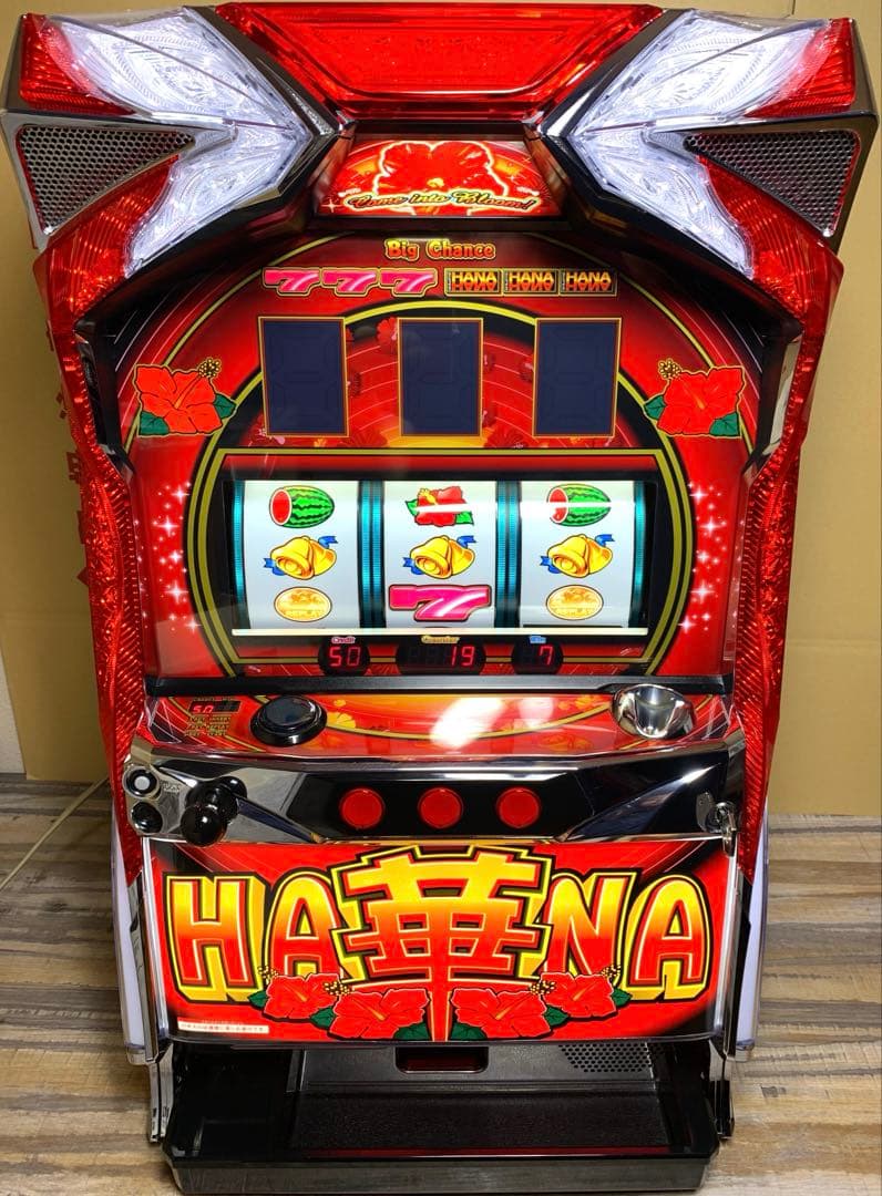 6号機 スーパーハナハナV1 パイオニア 25パイ パチスロ実機 2021年