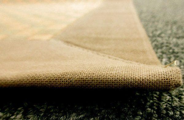 添島勲商店 国産 い草花ござ ラグ 紋織り 約190ｘ190cm No757